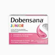 Dobensana® Junior Lutschtabletten, Erdbeergeschmack, 24 Stück