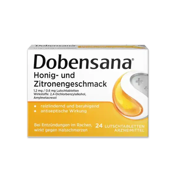 Dobensana Honig und Zitronengeschmack Lutschtabletten