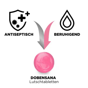 Dobensana Junior Lutschtabletten, Erdbeergeschmack, 24 Stück