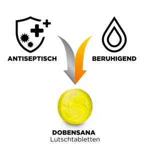 Dobensana Honig und Zitronengeschmack Lutschtabletten