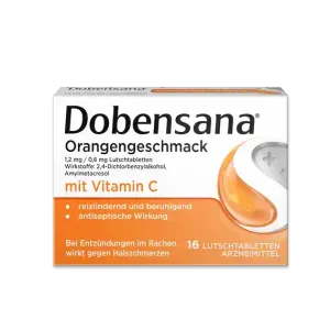 Dobensana Orangengeschmack Lutschtabletten