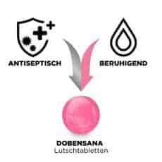Dobensana® Junior Lutschtabletten, Erdbeergeschmack, 24 Stück