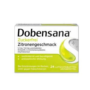 Dobensana Zuckerfrei Zitronengeschmack Lutschtabletten